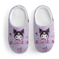 thumbnail image 3 of Kids Slippers Kuromi And My Melody House Slippers Warm Soft Plush Slipper Anti-Slip Winter Fluffy House Shoes for Boys Girls, 3 of 7