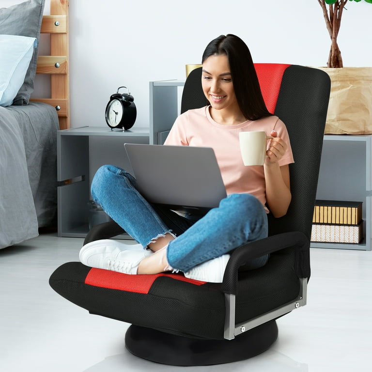 Reclining Chair Giantex 360 Degree Swivel Gaming Chair Giantex