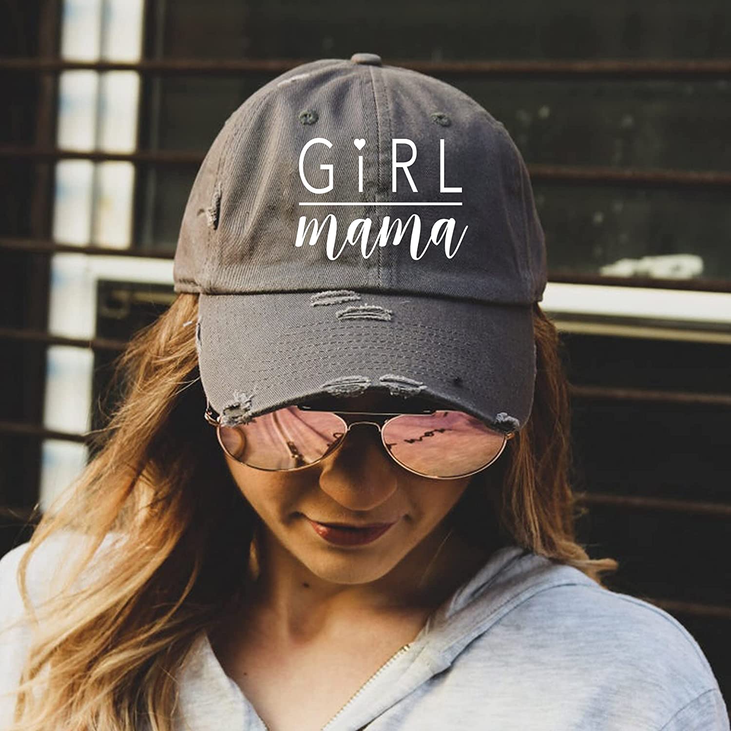 Women's Baseball Cap Girl Mama Vintage 