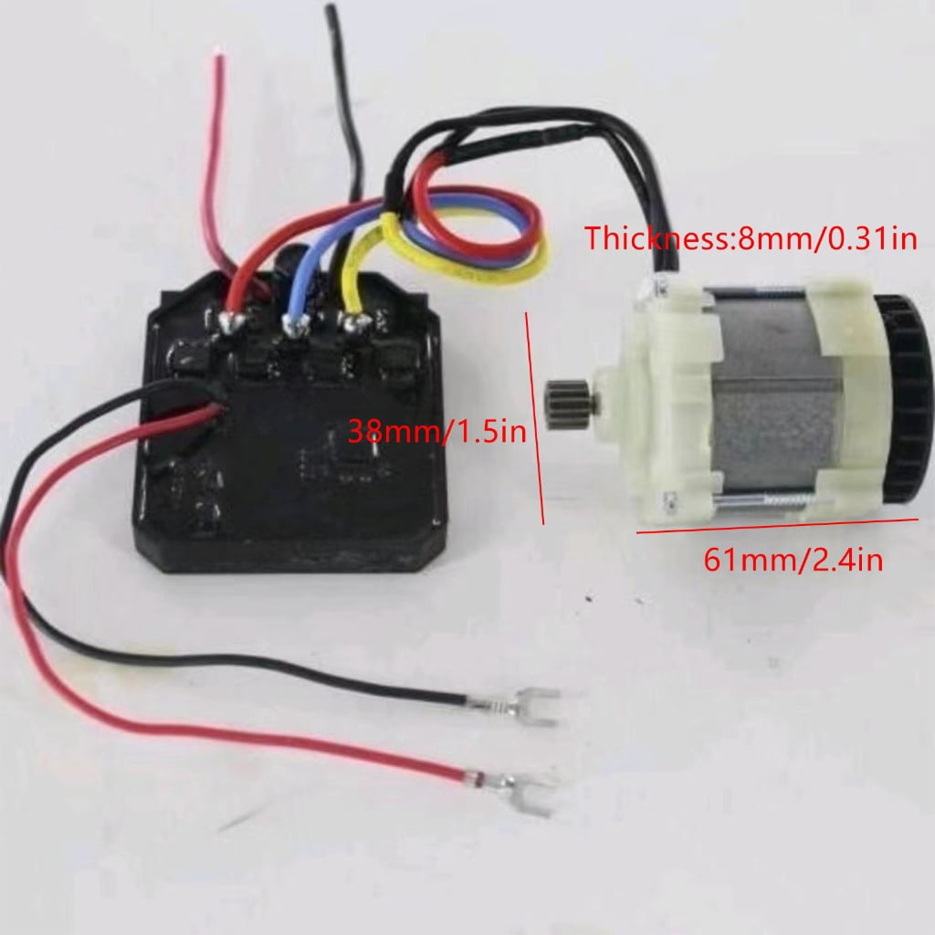 21V Motor Brushless 14 Teeth ELectric Motor 28000RPM Suitable for 4/6inch Cordless Chainsaw Power Tool Motor