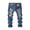 K, variant on Hotiary 5-13Y Boys Skinny Fit Ripped Destroyed Distressed Stretch Slim Jeans Pants