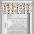 thumbnail image 4 of Ambesonne Watercolor Valance & Curtain, Wildflowers Illustration, 55"x24", Multicolor, 4 of 6