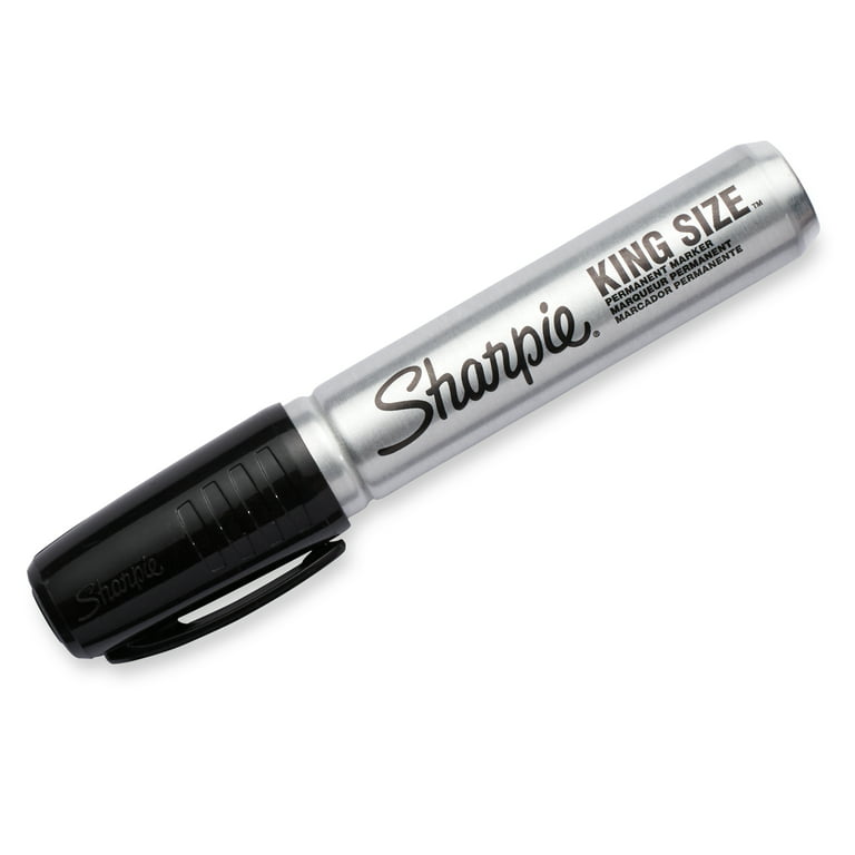 Sharpie 38262PP Permanent Marker, Large Chisel Black Lead/Tip