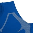 thumbnail image 5 of Yaoyar Men's Solid Sleeveless Crew Neck Stretch Top, Slim Fit Gym Base Layer Shirt for Workout Wear, 5 of 7