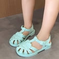 thumbnail image 2 of HVOBTTY Toddler Girls Sandals Soft Sole Crystal Jelly Nonslip Breathable Beach Casual Shoes, 2 of 5