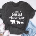 thumbnail image 6 of EcoLoom Twice Blessed Mama Bear Short Sleeve Unisex T Shirt, 6 of 6