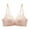Beige, variant on Front Closure Bras For Women Front Close Bra T Back Plus Size Seamless Unlined Bra Wireless Bras Women Pink