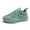 Green, variant on Ladies' Comfortable Low-Top Sneakers with Breathable Mesh And Soft Soles, Featuring Non-Slip Lace-Up Design, Women Shoes