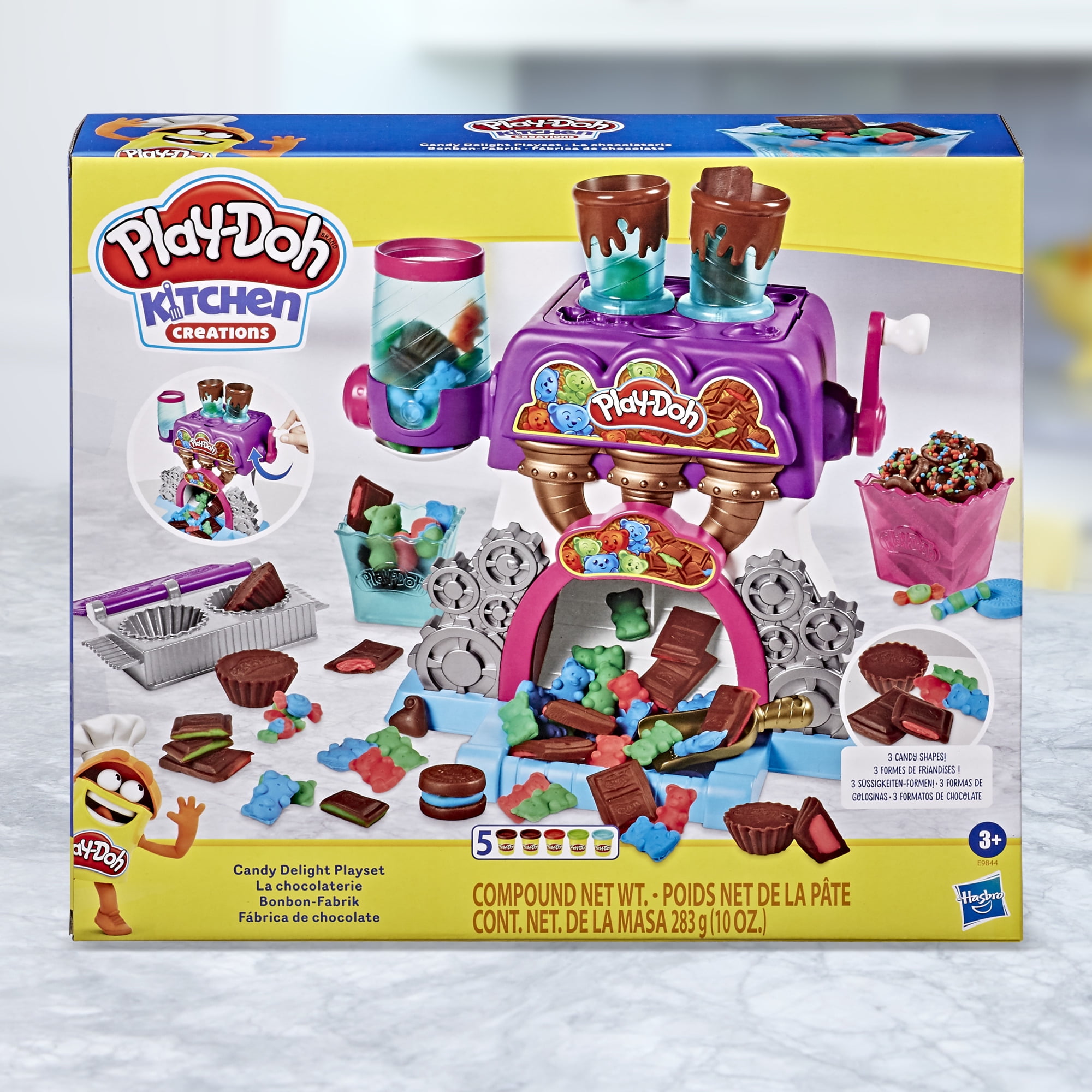 Play Doh Kitchen Creations Candy Delight Play Dough Set 5 Color 5 Piece