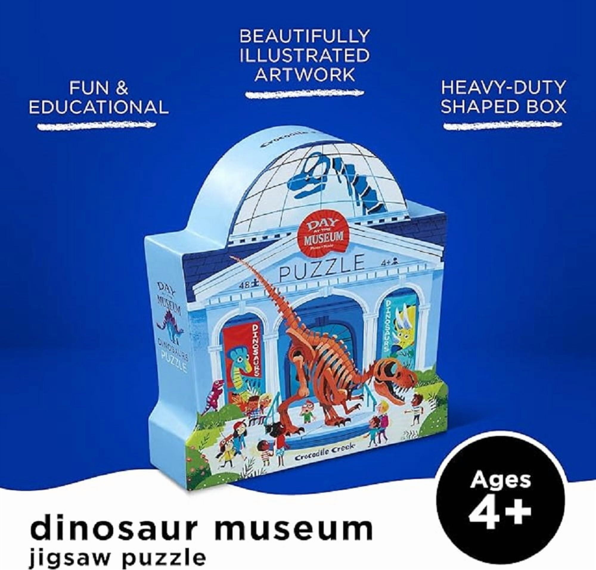 Crocodile Creek 48-Piece Jigsaw Floor Puzzle - Fun Floor Puzzles