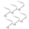 thumbnail image 1 of Unique Bargains 8x5.5mm Kayak Paddle Snaps, Hollow Button Single Pin Lock Tube Spring Clips for Tent Pole, 6 Pack, 1 of 6