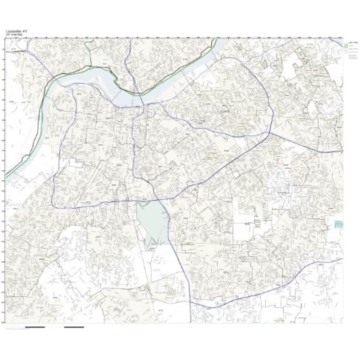 ZQRPCA Zip Code Wall Map Of Louisville KY Zip Code Map Laminated zqrpca-zip-code-wall-map-of-louisville-ky-zip-code-map-laminated