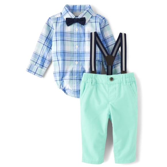 Set de ropa The Children's Place para recién nacidos de 6 a 9 meses, 3 piezas