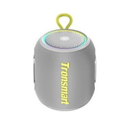 Tronsmart T8 Mini Ultra-Portable Bluetooth Speaker, 16W Big Bass, 360° Sound, IPX7 Waterproof, 20H Playtime, Custom EQ & Light - Black