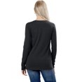 thumbnail image 6 of Womens Cotton Long Sleeve Crew Neck Shirt, 6 of 6