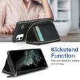 thumbnail image 3 of Funda tipo cartera para iPhone 11 con tarjetero y correa para el hombro para mujer, 3 of 5