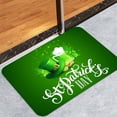 thumbnail image 4 of Fiudx Artículos en oferta con ofertas flash Felpudo del día de San Patricio, alfombra decorativa para el hogar, alfombra para sala de estar, 4 of 7