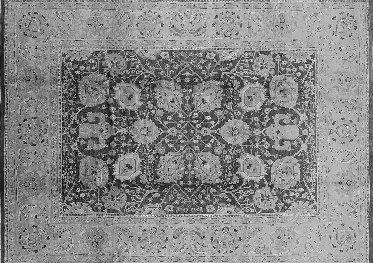 Ahgly Company Indoor Rectangle Oriental Gray Traditional Area Rugs, 6
