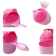 thumbnail image 4 of zhongxinda Newborn Baby Shampoo Cup 2 Colors Baby Kids Cartoon Bear Bathing Cup, 4 of 6
