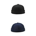 thumbnail image 1 of 2 Unids Hombres Mujeres Retro Docker Leon Beanie Cap Sombrero Navy Cap Mecánico Hat Yuyangstore  Los hombres gorro, 1 of 7