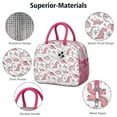 thumbnail image 4 of Reusable Dinosaur Lnsulated Lunch Bag for Women & Men-Leakproof Water-Resistant Cooler Tote,Large Capacity(10.6x8.7x6.3in)for Work,Office,Travel,Picnic,Beach., 4 of 7