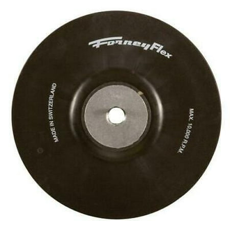 

Forney 4-1/2 in. Dia. Rubber Backing Pad 5/8 in. 20000 rpm 1 pc.