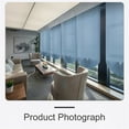 thumbnail image 2 of Pleated Fabric Window Blind Shade Light Filtering Easy Stick-on-60x180cm/24x71in-blue, 2 of 2