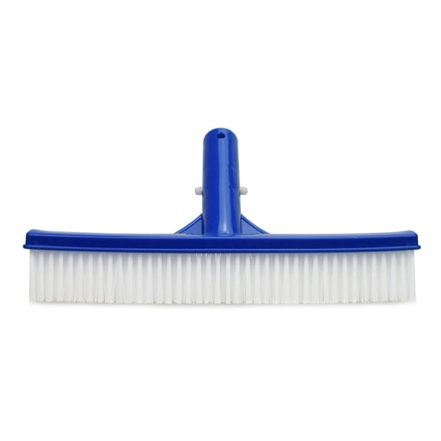 Cepillo para piscina LYD, cepillo de nailon duradero con conector fuerte y cerdas de nailon suave para limpiar paredes de piscina y superficies de suelo de piscina (10 pulgadas de ancho) LYD 1041660