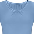 thumbnail image 5 of Enridrech Womens Nightgown Sleepwear Short Sleeve Top Summer Loungewear Casual Crew Neck Pajamas Tops for Women, 5 of 7
