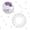 Aurore Boreale, variant on blinger® Crystal Women Refill Pack | 75 Hair Safe Glass Crystals for Everyday Glam | Crystal AB 5 mm | Gem Stamper Not Included