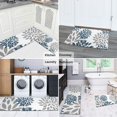 thumbnail image 5 of Purple Floral and Petal Pattern Kitchen Rugs Sets Of 2,Anti Fatigue Kitchen Mat Rugs Non Slip Washable,Decorative Kitchen Floor Mats for Kitchen,Sink,Laundry,17"x30"+17"x47", 5 of 7