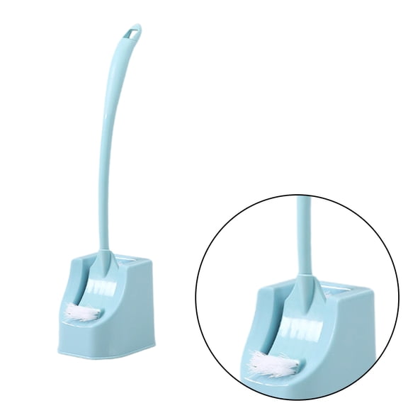 LOLIPPYY modern toilet brush Blue Fiber Detergency Bathroom Supplies Office 3pcs
