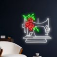 thumbnail image 4 of Handmadetneonsign Vintage Sewing Machine Neon Sign, Tailor Clothes Wall Art Decor, Shop Wall Decor, 4 of 4