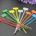 thumbnail image 1 of FUTUREORYY 250 Pcs Self-locking Cable Zip Labels Red for Workshop Cable Control, 1 of 7