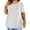 White, variant on Eurivicy Women's Plus Size T Shirts Summer Short Sleeve Pullover Tunic Tops