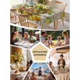 thumbnail image 5 of Summer Lemons Table Cloth 54x108 Inch Rectangle, in Fruit Basket Old Newspaper Waterproof Tablecloth Washable Table Cover for Party Picnic Dinner Decor, 5 of 9