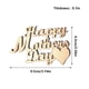 thumbnail image 5 of Inteprter Paquete de 30 colgantes para el día de la madre, regalos para papá, decoración para hija, adorno colgante, adornos de madera para Decoración del hogar JM01298, 5 of 6