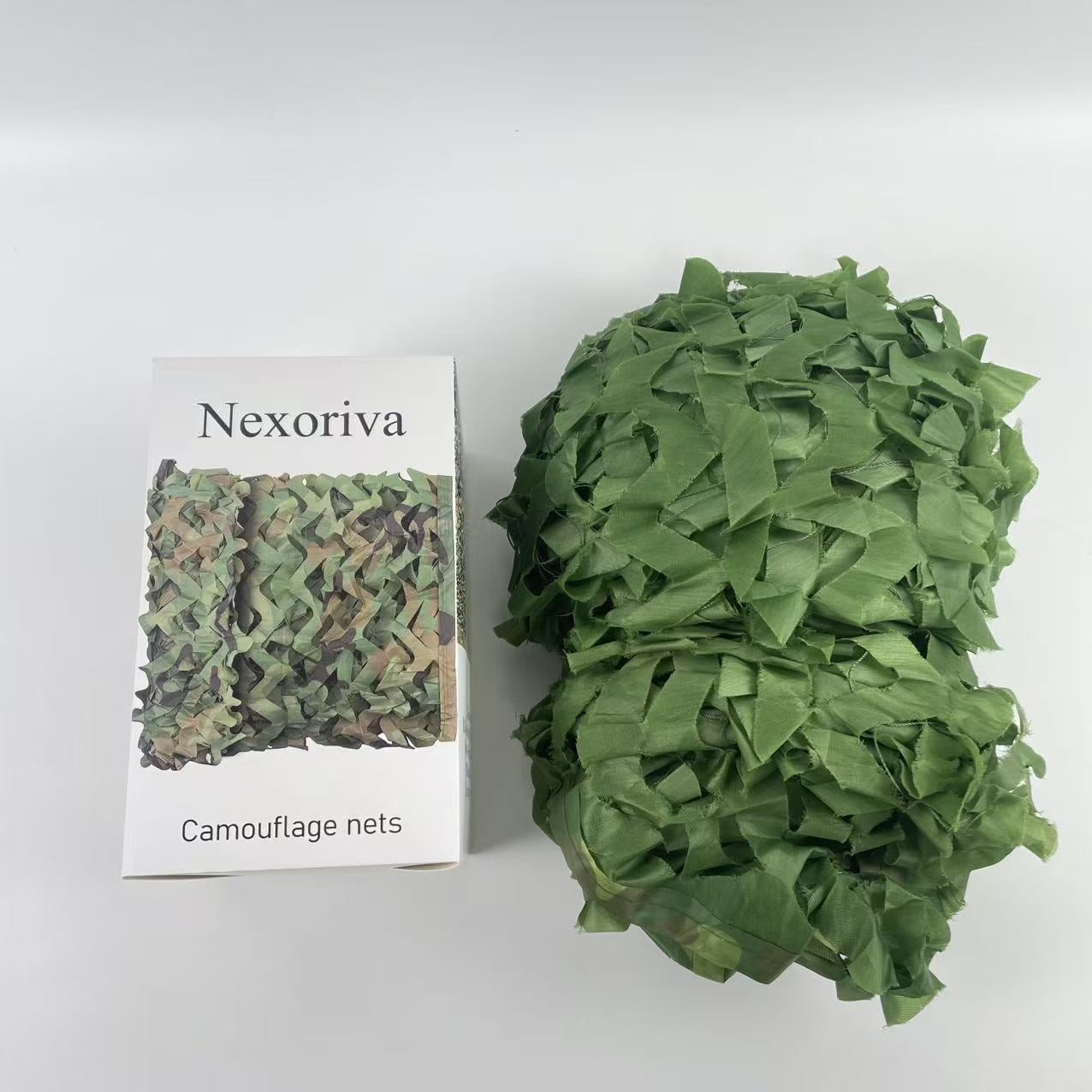 Nexoriva Camouflage nets nets used in hunting Bulk Roll Sunshade Mesh Nets for Hunting Blind Shooting Military Theme Party Decorations