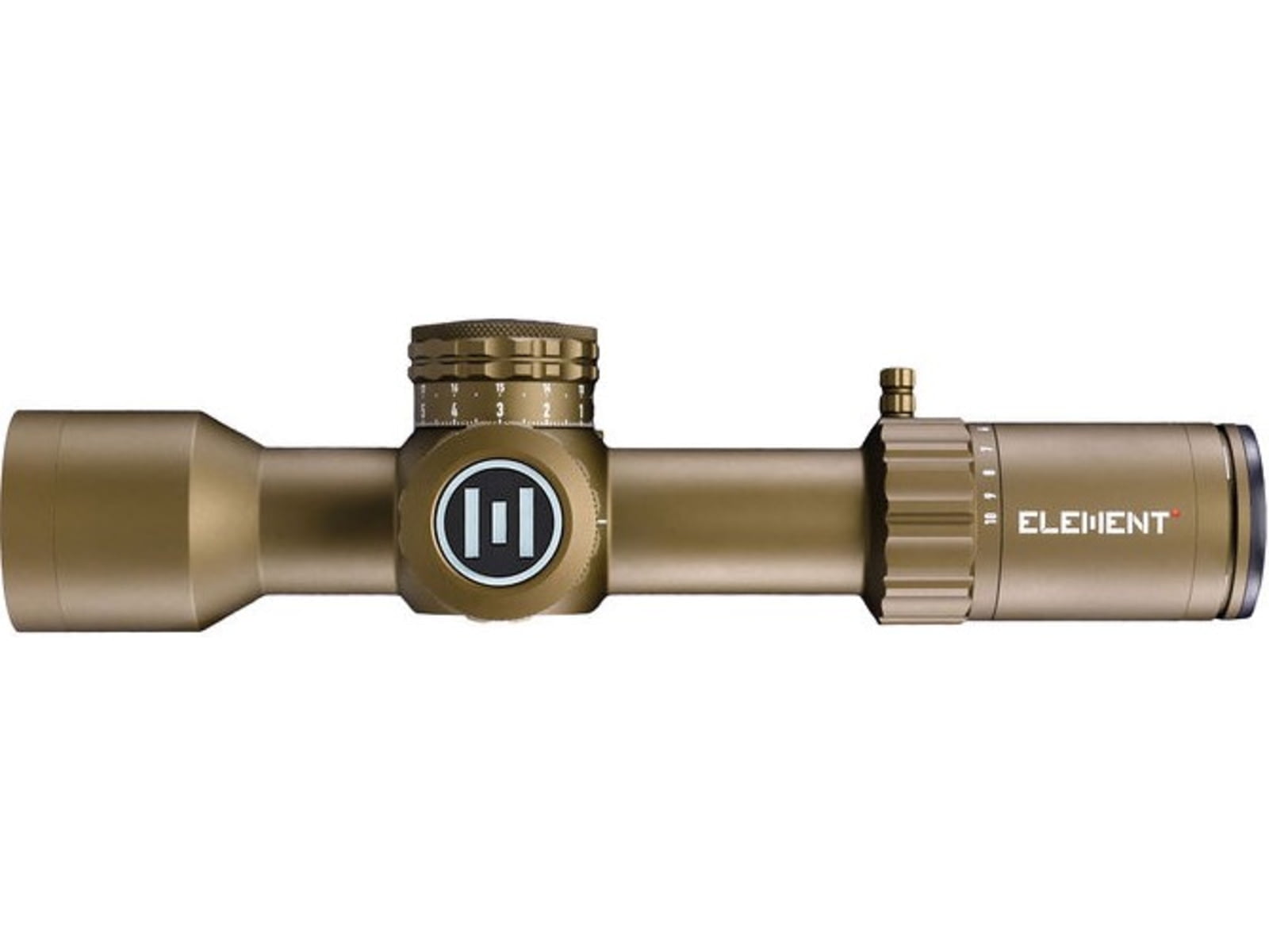 Element Optics Theos 2-10x42mm LPVO 34mm Tube Rifle Scope, First Focal Plane, MPR-1D, Flat Dark Earth