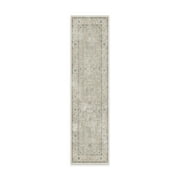 Ruggable Kamran Machine Washable Traditional Vintage Runner 2.5' x 10', Ivory Opal