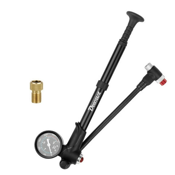300PSI Bicycle Front Fork High-Pressure Pump Mountain Bike Rear Gall Shock Pump