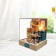 thumbnail image 3 of Casa de miniaturas,Mini casa de muñecas en miniatura,sala de estar de estilo moderno., de madera casa de muñecas casa familiar miniture,Festival Casa LED Decoración navideña Adornos Hugo Casa de miniaturas, 3 of 9