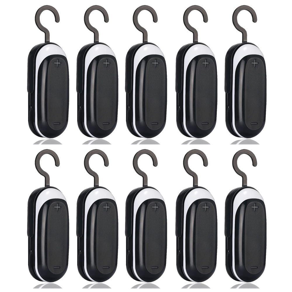 10PACK Mini Bag Sealer, Portable Heat Vacuum Sealers Plastic Sealer