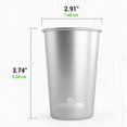 thumbnail image 4 of Stainless Steel Kids Cups 10oz, 4 of 8