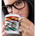 thumbnail image 2 of 3drose, Flag of Prince Edward Island Waving in the Wind, 11oz Mug, 2 of 6