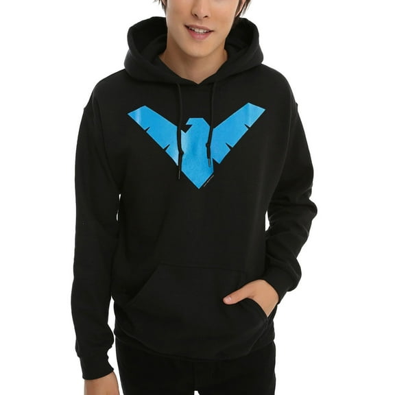 Nightwing Symbol Logo Hoodie