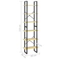 thumbnail image 4 of vidaXL Storage Shelf 60x30x210 cm Solid Wood Pine, 4 of 5