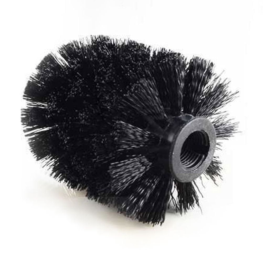 Raindrops 6-Pack Plastic Replacement Brush for Toilet Cleaning Tool, Bathroom Use Accessories