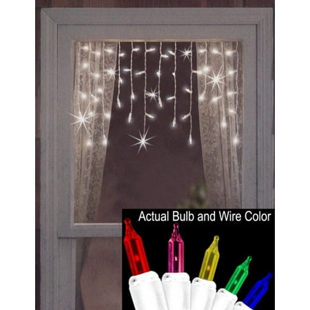 set of 50 twinkling shimmering multi window curtain set of 50 twinkling shimmering multi window curtain