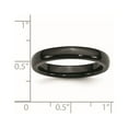 thumbnail image 6 of Chisel Ceramic Black 4mm Polished Band, 6 of 7
